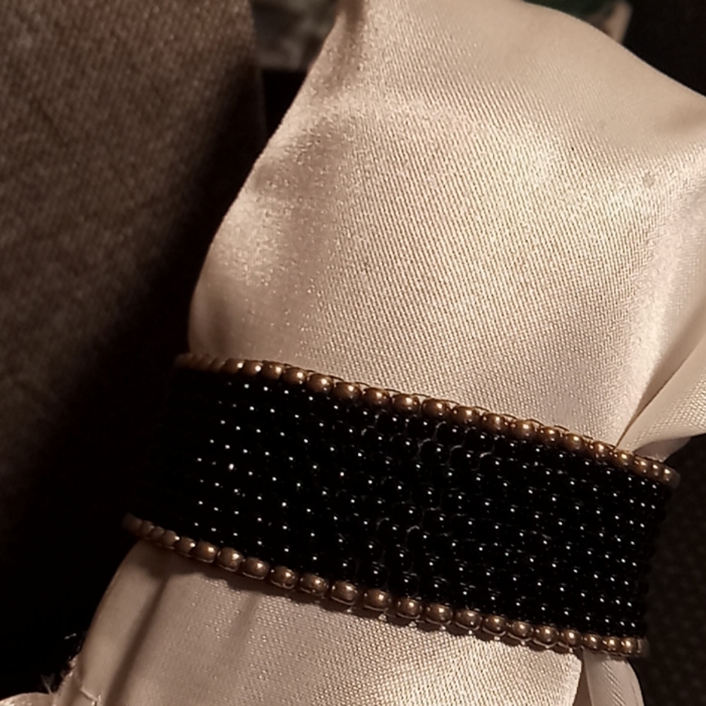Rare Haskell button cuff bracelet - Picture 3 of 3